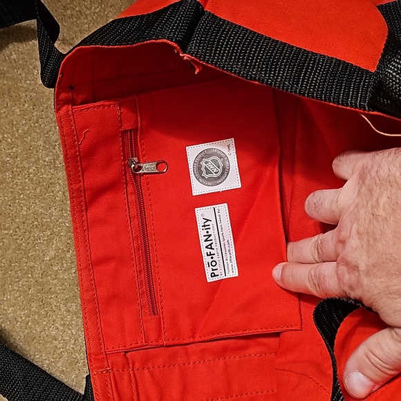 Chicago Blackhawks Profanity Large Licensed Tote Shopping Bag - Picture 4 of 7